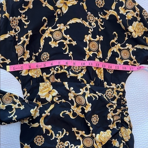 VERONICA BEARD Amile Ruched Silk Long Sleeve Dress - Picture 13 of 16